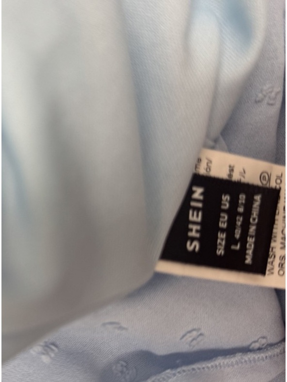 Light Blue Sleeveless Lace Detail Summer Dress - Picture 8 of 8